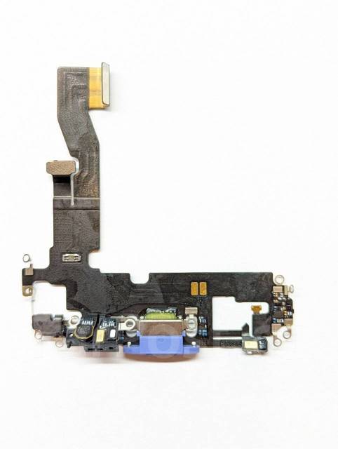 Нижний шлейф на системный разъём iPhone 12/12 Pro 100% Оригинал Фиолет ...