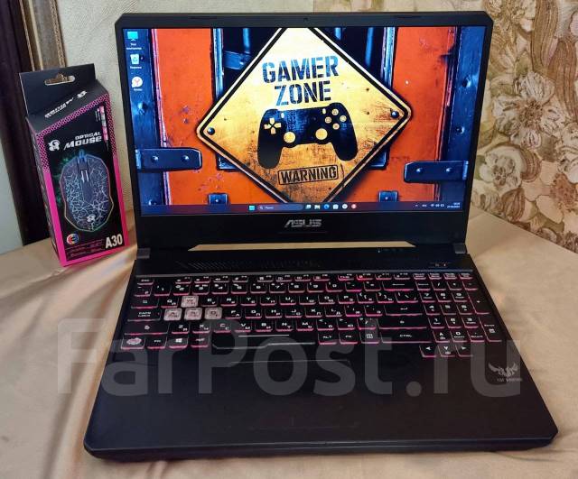 Игровой ноутбук Asus 4 ядра/ 16GB/500 GB SSD, 15", 500 Гб, 16 гб, WiFi ...