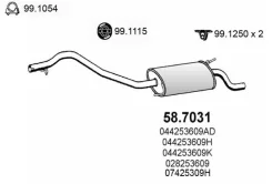 ��������� ������ ����� V 587031 ASSO 587031 ����