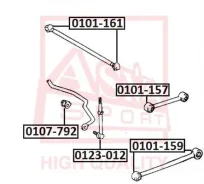 ����������� ������� ��� 0101157 ASVA 0101157 ����