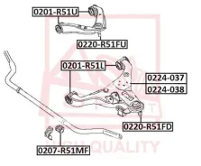 ����������� ��������� 0201r51l ASVA 0201R51L ����