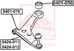 ����������� ��������� � 0401076 ASVA 0401076 ����