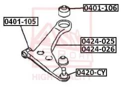 ����� ����������� ����� 0424011 ASVA 0424011 ����
