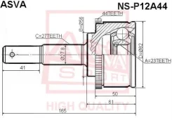 ���� �������� 23x56x27 nsp12a44 ASVA NSP12A44 ����