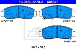 ������� Honda Civic 13046058782 ATE 13046058782 ����