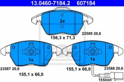 ������� AUDI A3/VW G 13046071842 ATE 13046071842 ����
