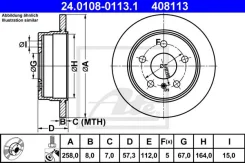 ���� ���� mer w169/w 24010801131 ATE 24010801131 ����