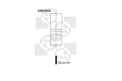 ������ 30x6x99 v991933 BG Automotive V991933 ����