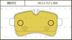 ������� ��������� ����� BB0392 Blitz BB0392 ����
