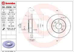 08.2958.14_���� ���� 08295814 Brembo 08295814 ����