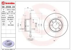 08.2559.24_���� ���� 08255924 Brembo 08255924 ����