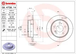 08.4738.14_���� ���� 08473814 Brembo 08473814 ����