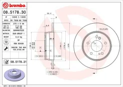 08.5178.31_���� ���� 08517831 Brembo 08517831 ����