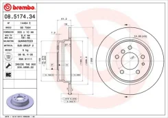 08.5174.34_���� ���� 08517434 Brembo 08517434 ����
