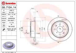 08.7104.14_���� ���� 08710414 Brembo 08710414 ����