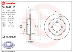 ���� ��������� 08704211 Brembo 08704211 ����