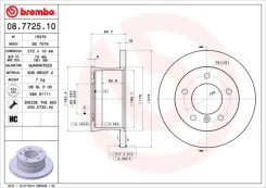 08.7725.10_���� ���� 08772510 Brembo 08772510 ����