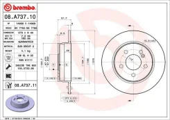 [08A73711] Brembo �� 08a73711 Brembo 08A73711 ����