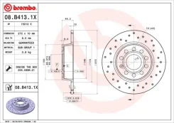08. B413.1X_���� ���� 08b4131x Brembo 08B4131X ����