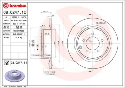 ���� ��������� Mitsu 08c24711 Brembo 08C24711 ����