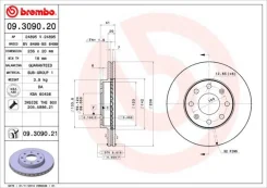 09.3090.20_���� ���� 09309020 Brembo 09309020 ����