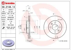 09.3148.14_���� ���� 09314814 Brembo 09314814 ����