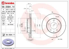 09.5584.14_���� ���� 09558414 Brembo 09558414 ����