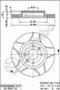 ����. ���� ���. [259x2 09580276 Brembo 09580276 ����
