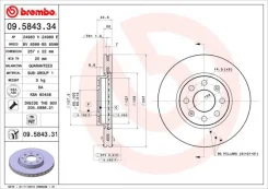 09.5843.34_���� ���� 09584334 Brembo 09584334 ����