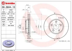 ���� ��������� 09584410 Brembo 09584410 ����