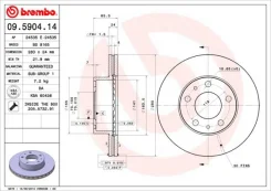 09.5904.14_���� ���� 09590414 Brembo 09590414 ����