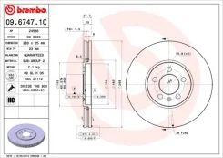 09.6747.10_���� ���� 09674710 Brembo 09674710 ����