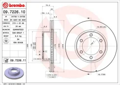 ���� ��������� 09722611 Brembo 09722611 ����