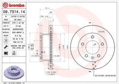 ���� ��������� 09731414 Brembo 09731414 ����