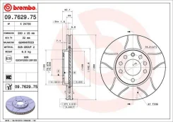 09.7629.75_���� ���� 09762975 Brembo 09762975 ����