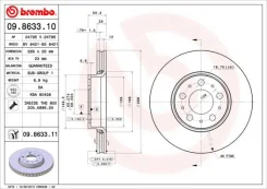09.8633.11_���� ���� 09863311 Brembo 09863311 ����