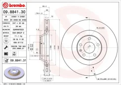 09.8841.31_���� ���� 09884131 Brembo 09884131 ����