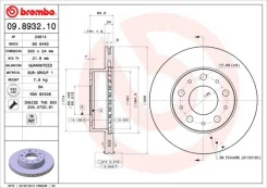 09.8932.10_���� ���� 09893210 Brembo 09893210 ����