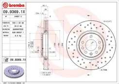 09.9369.1X_���� ���� 0993691x Brembo 0993691X ����