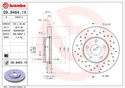 09.9464.1X_���� ���� 0994641x Brembo 0994641X ����
