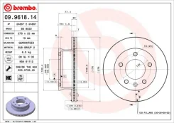 09.9618.14_���� ���� 09961814 Brembo 09961814 ����