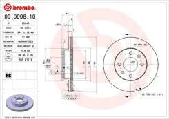 09.9998.10_���� ���� 09999810 Brembo 09999810 ����