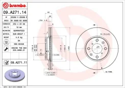 09. A271.11_���� ���� 09a27111 Brembo 09A27111 ����
