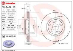 09. A407.10_���� ���� 09a40710 Brembo 09A40710 ����
