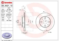 09. A421.10_���� ���� 09a42110 Brembo 09A42110 ����