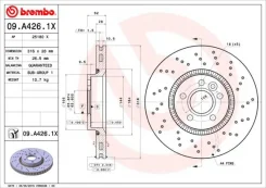 09. A426.1X_���� ���� 09a4261x Brembo 09A4261X ����