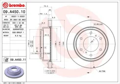 09. A450.11_���� ���� 09a45011 Brembo 09A45011 ����
