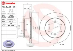 09. A451.10_���� ���� 09a45110 Brembo 09A45110 ����