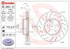 09. A621.31_���� ���� 09a62131 Brembo 09A62131 ����