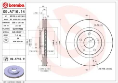 ���� ��������� 09a71611 Brembo 09A71611 ����